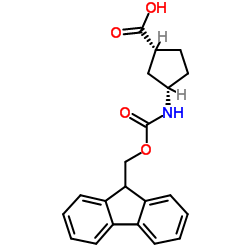 ((1R,3S)-3-((((9H-芴-9-基)甲氧基)羰基)氨基)环戊烷甲酸