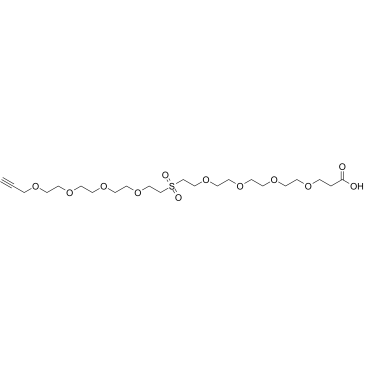 Propargyl-PEG4-Sulfone-PEG4-acid