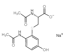 3-(N -乙酰- L型半胱氨酸- S的基)乙酰氨基酚钠