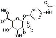 4-乙酰氨基苯基β-D-葡糖苷酸-d3钠盐