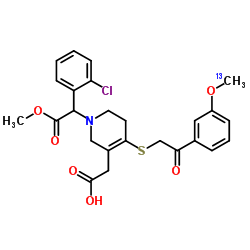 Clopidogrel-MP endo derivative-13C,d3