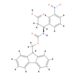 Fmoc-(S)-3-氨基-3-(3-硝基苯基)-丙酸