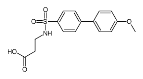 N-(4'-甲氧基-4-联苯基磺酰基)-Β-丙氨酸