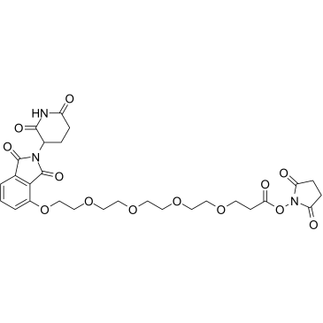 Thalidomide-O-PEG4-NHS ester