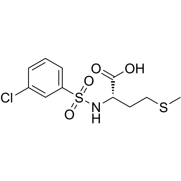 ((3-Chlorophenyl)sulfonyl)-L-methionine