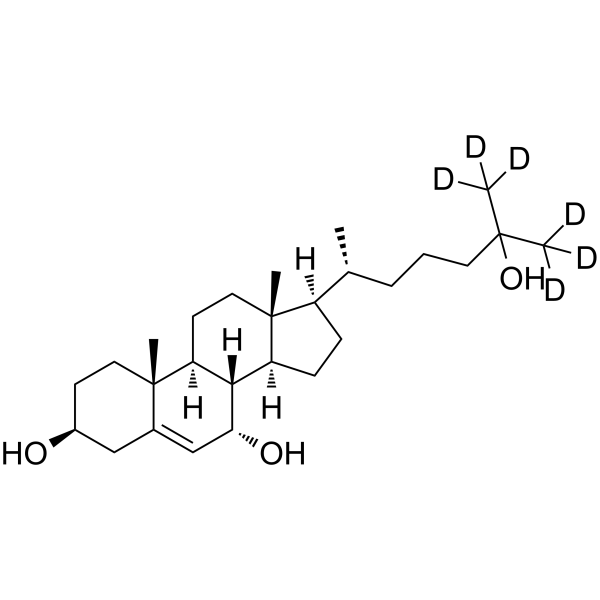 7α,25-Dihydroxycholesterol-d6