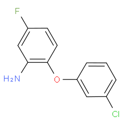 2-(3-氯苯氧基)-5-氟苯胺