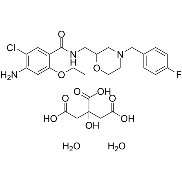 莫沙必利 柠檬酸盐