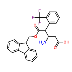 Fmoc-(S)-3-氨基-4-(2-三氟甲基苯基)-丁酸