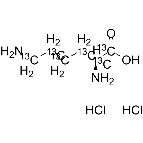 L-赖氨酸 13C6 (双盐酸盐)