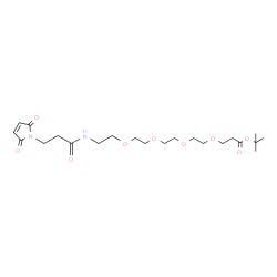 Mal-Amido-PEG4-Boc