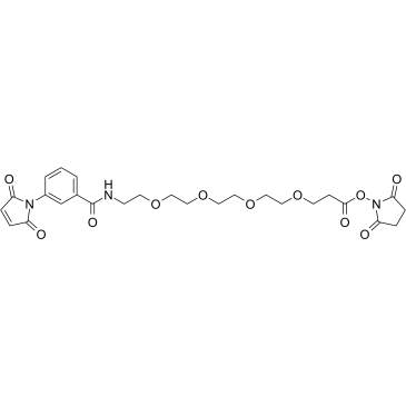 Mal-Ph-CONH-PEG4-​NHS ester