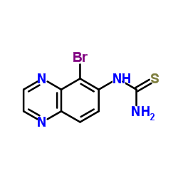 N-(5-溴喹喔啉-6-基)硫脲