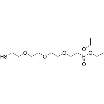 Thiol-PEG3-phosphonic acid ethyl ester