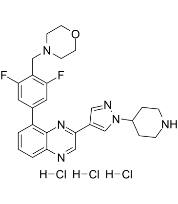 NVP-BSK805 trihydrochloride