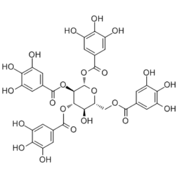 1,2,3,6-四-O-没食子酰-β-D-葡萄糖