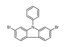 2,7-二溴-9-苯基咔唑