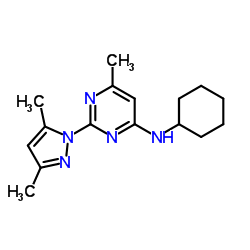 N-环己基-N-[2-(3,5-二甲基吡唑-1-基)-6-甲基嘧啶-4-基]胺