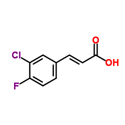 3-氯-4-氟肉桂酸