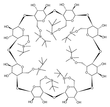 八-6-(二甲基-叔-丁基甲硅烷基)-Γ-环糊精