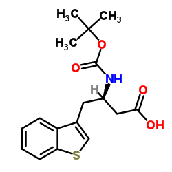 N-叔丁氧羰基-(R)-3-氨基-4-(3-苯并噻吩基)丁酸