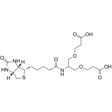 2-(Biotin-amido)-1,3-bis-(C1-PEG1-acid)