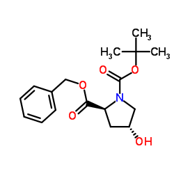 2-苄基1-(叔丁基)(2S,4R)-4-羟基吡咯烷-1,2-二羧酸酯