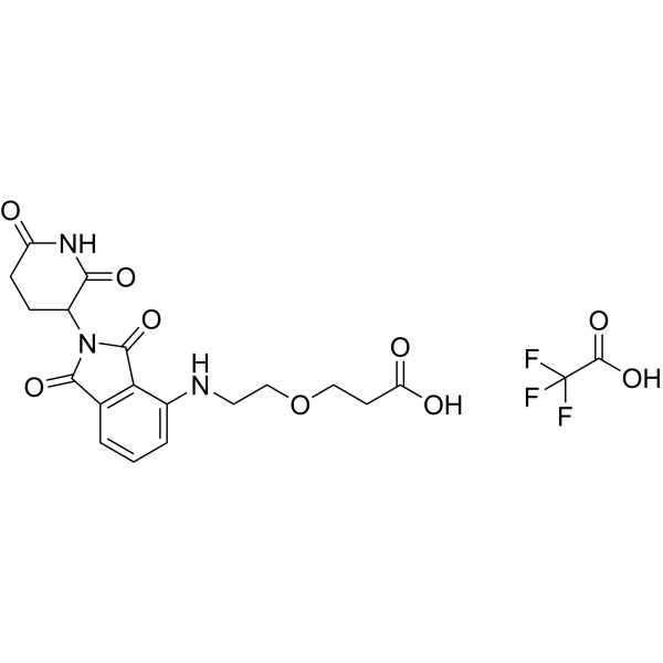 Thalidomide-4-NH-PEG1-COOH TFA