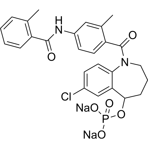 Tolvaptan phosphate ester sodium