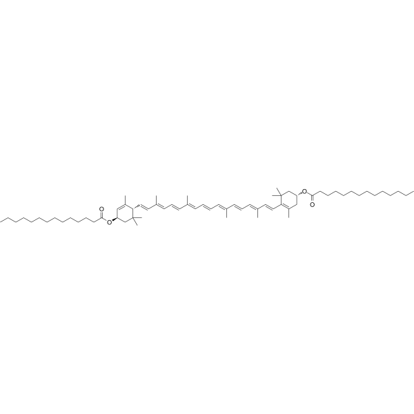 叶黄素二肉豆蔻酸酯
