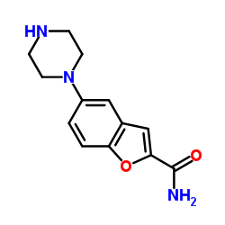 5-(哌嗪-1-基)苯并呋喃-2-甲酰胺