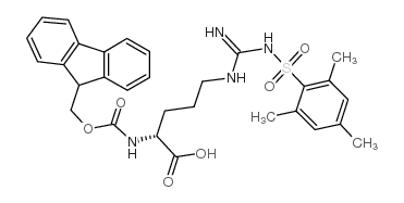 Nα-Fmoc-Nomega-(均三甲苯-2-磺酰基)-D-精氨酸