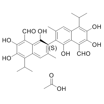 (S)-棉酚乙酸