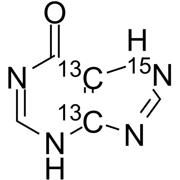 次黄嘌呤13C2,15N