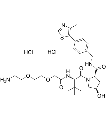 (S,R,S)-AHPC-PEG2-NH2 dihydrochloride