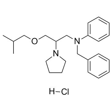 1-异丁氧基-2-吡咯烷基-3-(N-苄基苯胺基)丙烷盐酸盐