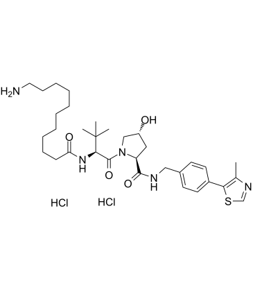 (S,R,S)-AHPC-C10-NH2 dihydrochloride