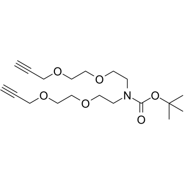 N-Boc-N-bis(PEG2-propargyl)