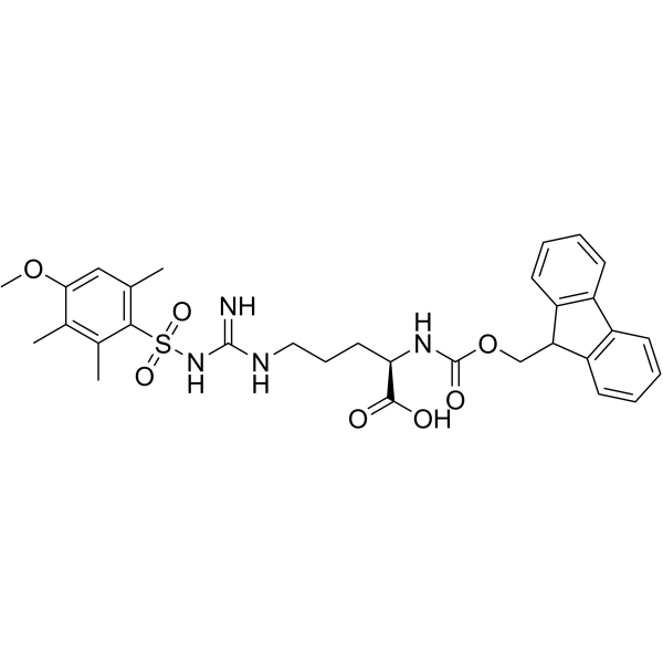 N-Fmoc-N’-(4-甲氧基-2,3,6-三甲基苯磺酰基)-D-精氨酸