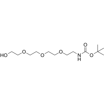 2-(2-(2-(2-羟基乙氧基)-乙氧基)乙氧基)氨基甲酸乙酯叔丁酯