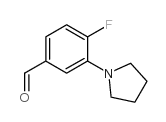 3-(1-吡咯烷基)-4-氟苯甲醛