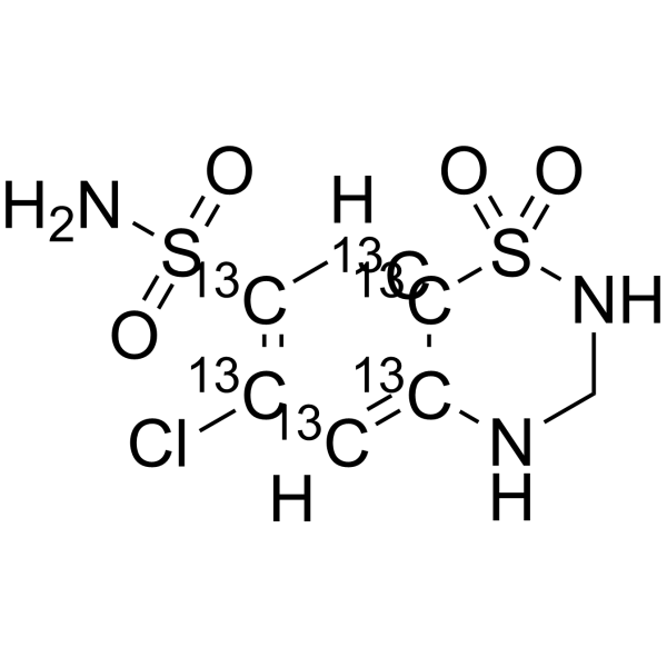 氢氯噻嗪-13C6