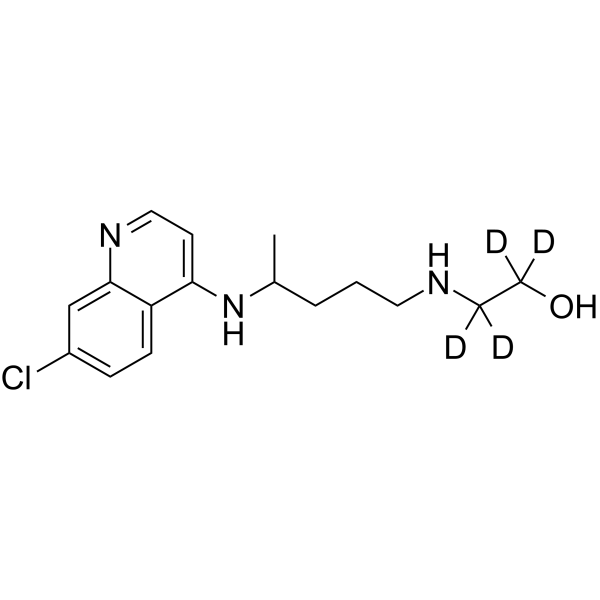 Desethyl Hydroxychloroquine-d4