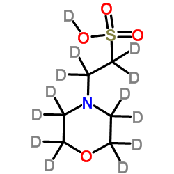 2-吗啉乙磺酸-D13