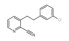 3-[2-(3-氯苯基)乙基]-2-吡啶甲腈