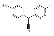 6-氯-α-(4-甲基苯基)-3-哒嗪乙腈