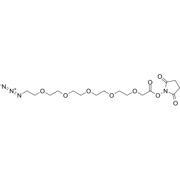 Azido-PEG5-CH2CO2-NHS