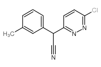 6-氯-α-(3-甲基苯基)-3-哒嗪乙腈