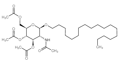 十八烷基2-乙酰氨基-3,4,6-四-氧-乙酰基-β-D-吡喃葡萄糖苷