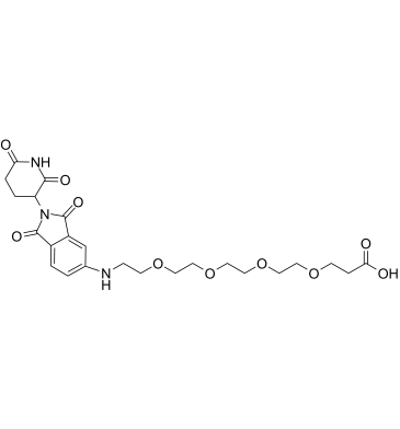 Thalidomide-NH-PEG4-COOH